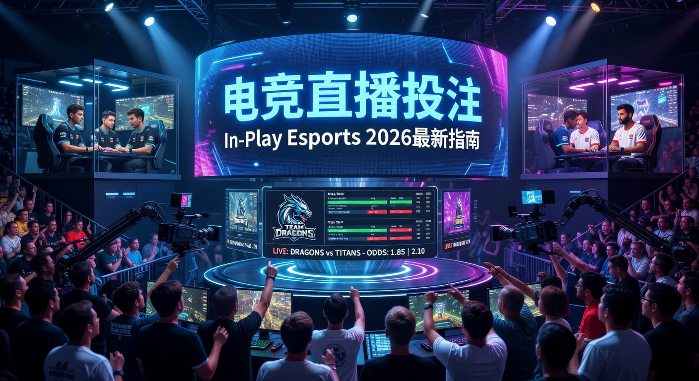 电竞直播投注 In-Play Esports：赛中判断与赔率策略