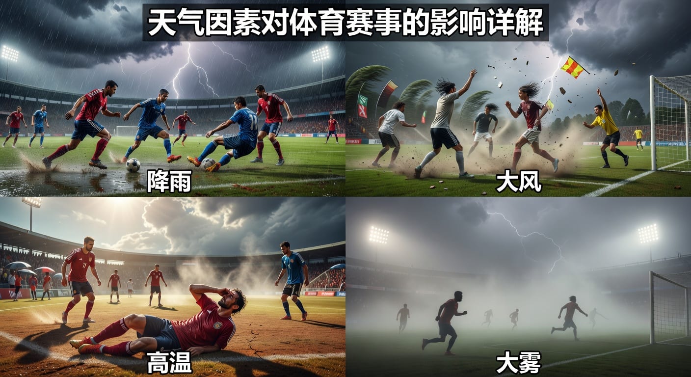 天气因素：体育赛事赛前判断与临场影响