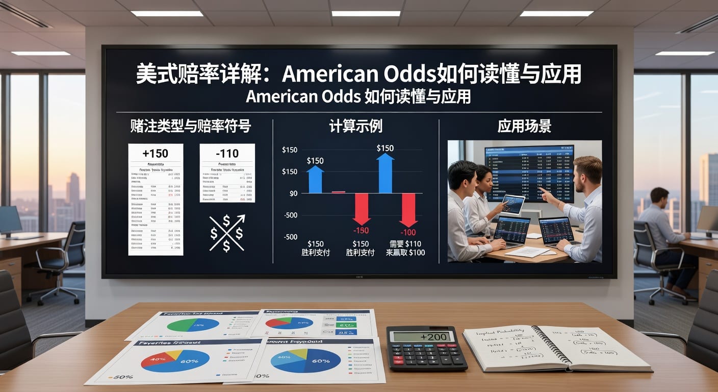 美式赔率 american odds 读懂与换算指南｜开云VIP